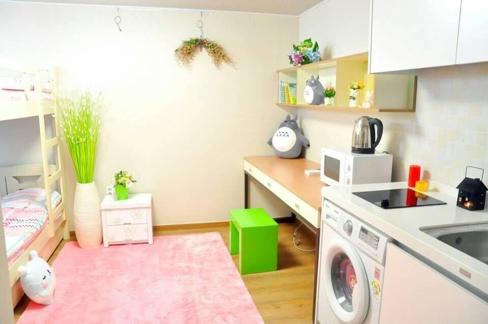 Mk Guesthouse Szöul Szoba fotó